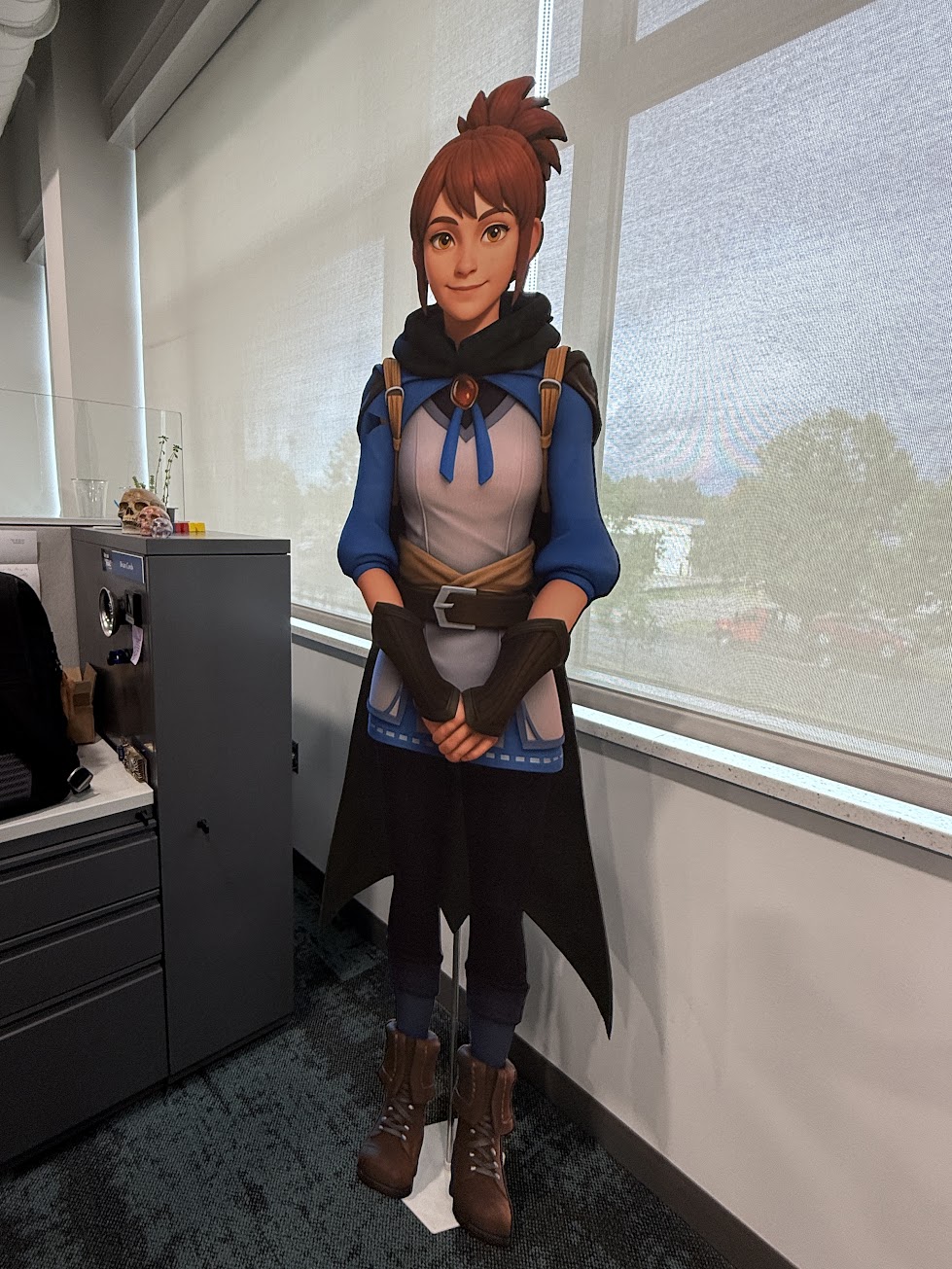 Customer provided esports fan art cutt-out